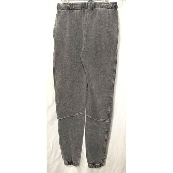 Primark Gray Regular Fit Joggers Sz 2 XS Drawstring Elastic Waist USA NEW - Picture 4 of 6